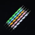 thumbnail image 2 of 5X 2 Way Ball Styluses Clay Sculpting Tools DIY 10 Different Nail Dotting T K WA, 2 of 10