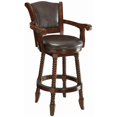 thumbnail image 1 of Coaster 29" Faux Leather Bar Stool in Cherry and Brown, 1 of 3