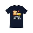 thumbnail image 4 of Better Together Bread Butter Valentines Day Men Women Gift T-Shirt Valentines Day Adults Kids Boys Girls Presents Men Women Kids Tshirt, 4 of 10