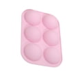 thumbnail image 1 of Utensilios para hornear en 3D, 1 unidad, molde hemisférico de 6 agujeros para pastel de Chocolate, molde para pastel, herramienta de cocina para Herramientas y accesorios para hornear TYPE1 Billuyoard HA001628-00, 1 of 4