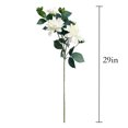 thumbnail image 2 of Artificial Dahlia Stems 29in Tall (Set of 3), 2 of 3