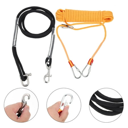 FRCOLOR Dog Tie Out Cable Camping Cables Walking Chain Space-saving Leash