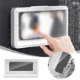 thumbnail image 2 of Teléfono de baño Soporte de pared para teléfono móvil Material sólido Diseño giratorio Se puede utilizar vertical u horizontalmente No requiere perforación, 2 of 7
