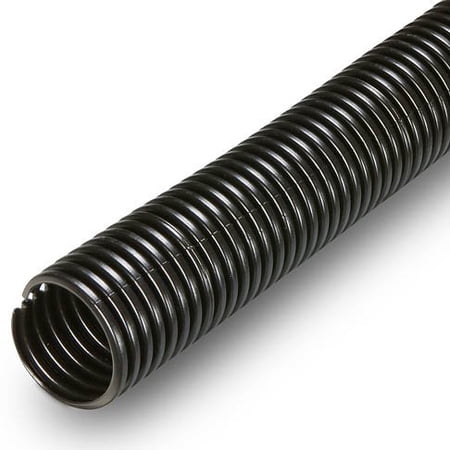 5/8 Black Convoluted Nylon Sleeving - (100 ft. spool)