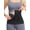 Black - Hook, variant on Foxqixa Women's Sweat Enhancing Waist Trainer Sauna Suit Shapewear - 5X Sweat Waist Trimmer for Workout, Tummy Control, Body Shaper with Zipper, Lumbar Support