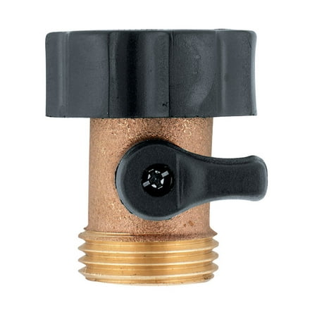 Orbit Brass Garden Hose Faucet Shut-off Coupling for Water Valve Spigot (Best Shut Off Valve For Sink)