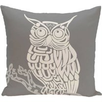 Simply Daisy 16" x 16" Hootie Animal Print Pillow