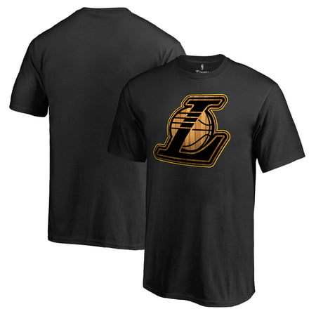 Los Angeles Lakers Youth Hardwood T-Shirt - Black