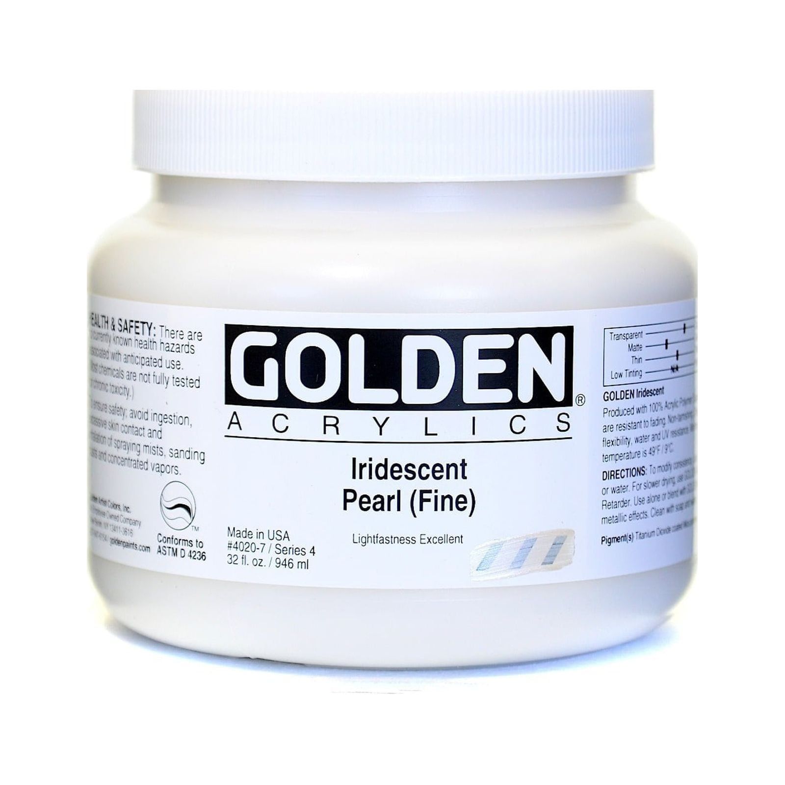 Golden Heavy Body Acrylic Paint, 2 Ounce, Iridescent Copper Light Coarse