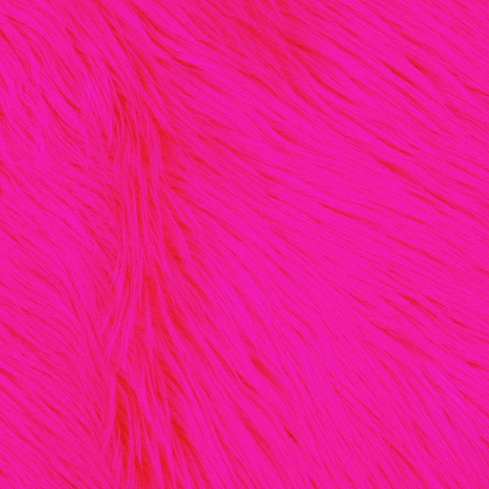 FabricLA Shaggy Faux Fur by The Yard | 36" x 60" | Craft & Hobby Supply