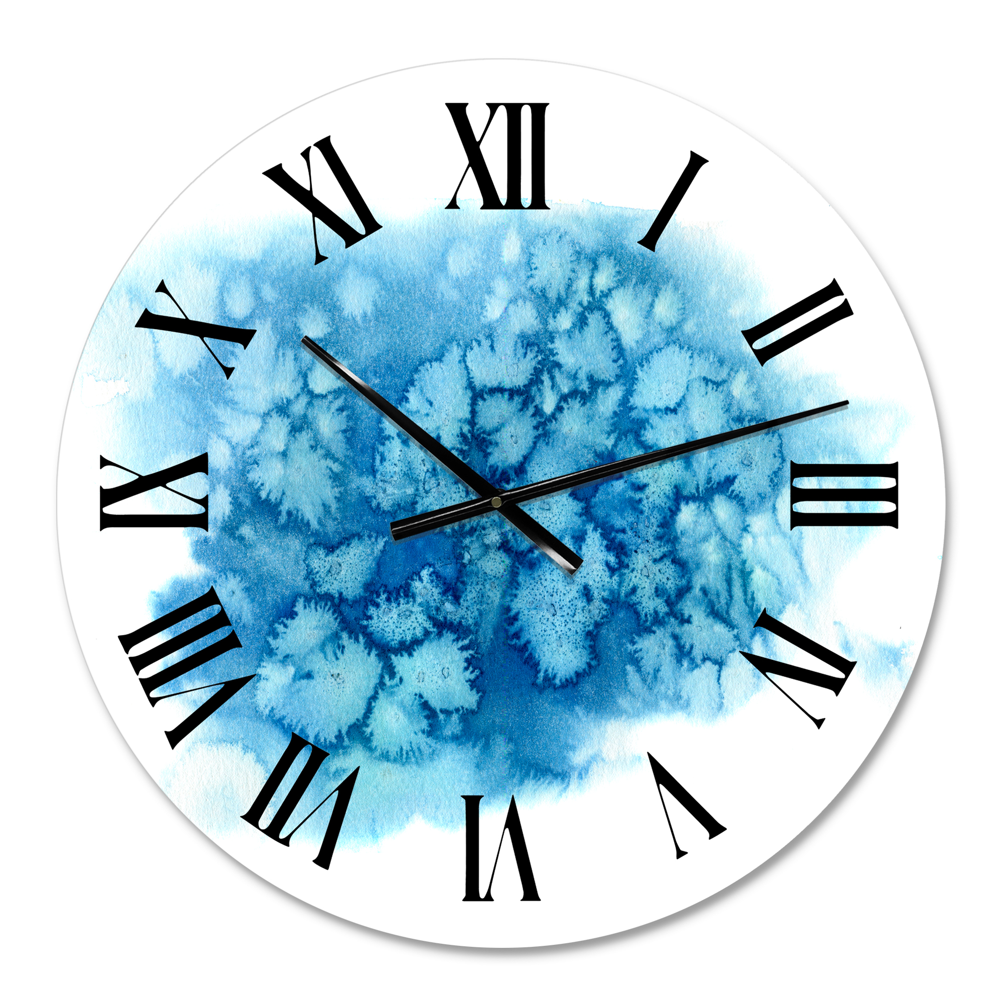 Designart 1 in Modern,Contemporary Wall Clock