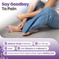 thumbnail image 7 of Promifun Toe Separators, 8 Pack Bunion Corrector for Women/Men, Soft Toe Spacers with Lavender Extract - Dividers to Correct Bunions, Hammertoes, Overlapping Toes (Lavender), 7 of 7
