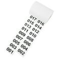 thumbnail image 2 of KAKOWELY 1 Roll Practical Number Stickers Warehouse Label Sticker Simple Number Paster,3.35"X2.44"X2.44", 2 of 5