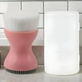 thumbnail image 2 of Cepillos faciales de silicona de doble punta de 7 cm para limpieza facial. Ideales para el hogar, el baño, viajes, vacaciones, hoteles, uso diario, noche/mañana, trabajo., 2 of 9