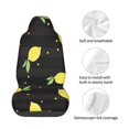 thumbnail image 4 of Balery Lemon Funda de Asiento para Auto con Diseño - Cubierta Frontal Suave y Transpirable con Protector Antideslizante- 1 Unidad, 4 of 5