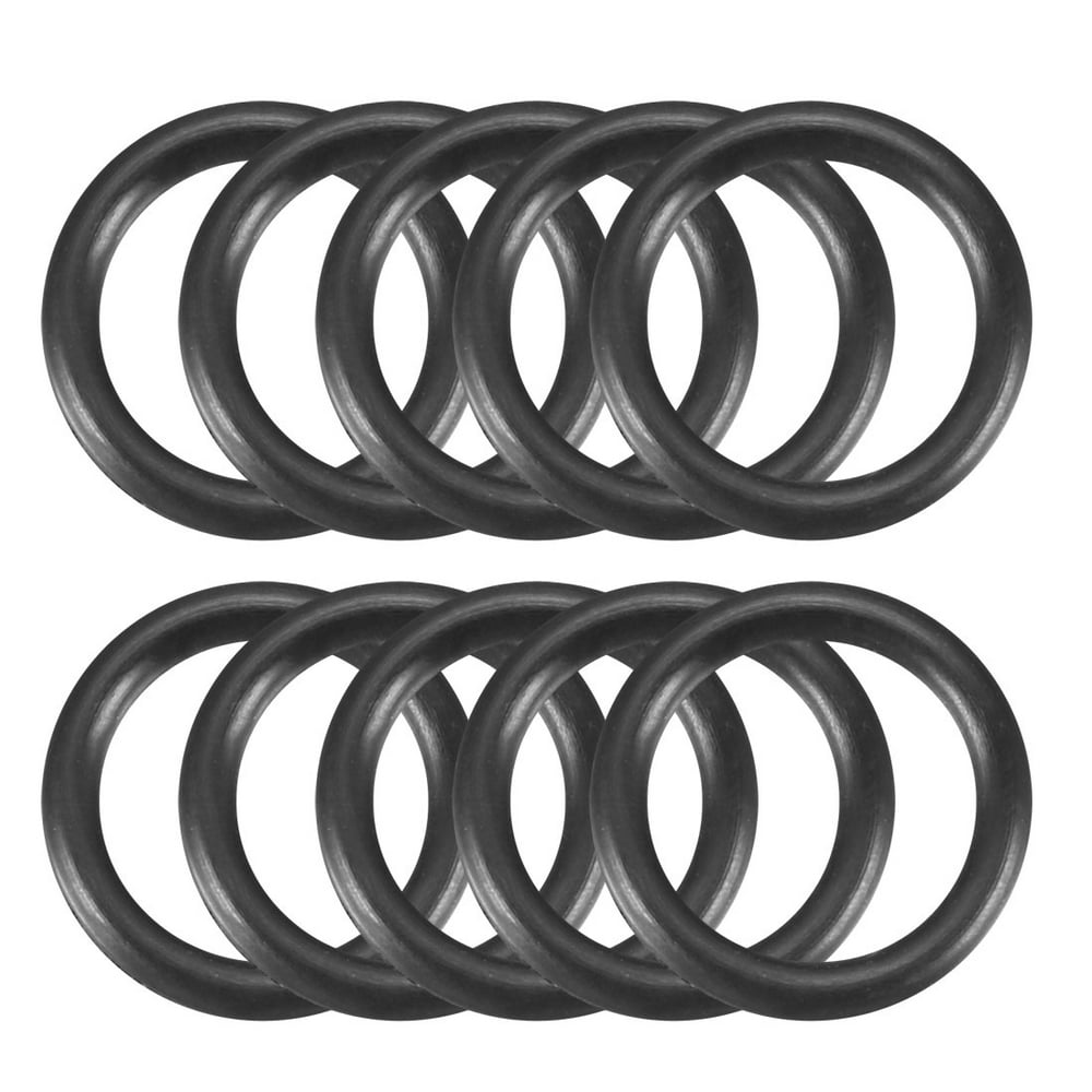 10Pcs 14mm x 1.9mm Rubber Orings NBR Heat Resistant Sealing Ring