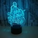 thumbnail image 1 of Lámpara LED de motocicleta 3D Lámpara Art Deco Luces LED Decoración Luz Control remoto Control táctil 7/16 C, 1 of 5