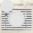 thumbnail image 3 of Ambesonne Art Place Mats Set of 4, Minimalist Paintbrush, Standard Size, Charcoal Grey, 3 of 6