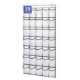 thumbnail image 1 of Organizador de zapatos SAVERHO Over the Door, 35 bolsillos, color blanco, 1 of 7