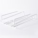 thumbnail image 2 of Soporte para copas de vino debajo del estante, colgador para copas de vino, estante para copas de vino debajo del gabinete, organizador de copas de vino de metal, sin taladros ni tornillos, hierro, 2 of 7