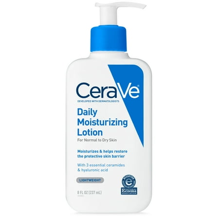 CeraVe Daily Moisturizing Lotion for Normal to Dry Skin, 8 (Best Moisturizing Lotion For Natural Hair)