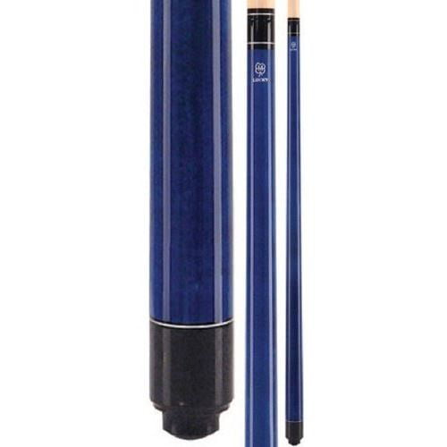 MCDERMOTT LUCKY L2 BLUE Two-piece Billiard Table Pool Cue Stick & FREE SOFT CASE 