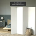 thumbnail image 2 of Red Lantern 6 ft. Tall White Temporary Cardboard Folding Screen - 6 Panel, 2 of 7