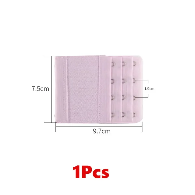 1/10 Pcs Rallonges en Nylon pour Femmes 3 Rangées 2 Crochets Rallonge de Bretelle de Soutien-Gorge Outil de Couture Crochet Accessoires LUHAN