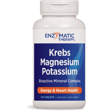 Enzymatic Therapy Krebs Magnesium Potassium Tablets, 120