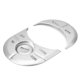 thumbnail image 1 of Etiqueta Engomada del Botón Multimedia ANGGREK Embellecedor de Botón de Aluminio para Cooper F57, 1 of 8