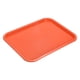thumbnail image 1 of Bandejas de Plástico para Comida Rápida A Granel Bandejas de Servicio Rectangulares de 10" X 14" para Cafetería Restaurante Fiestas y Cocina (Naranja), 1 of 6