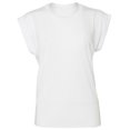 thumbnail image 1 of Bella + Canvas Womens Flowy Rolled Cuff Muscle T-Shirt, 1 of 3