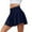 Dark Blue, variant on Ahdbta Pleated Tennis Skirts for Women High Waisted Golf Skorts Lightweight Athletic Workout Skirts with Inner Shorts Pockets