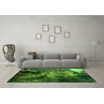 thumbnail image 3 of Ahgly Company Indoor Square Oriental Green Industrial Area Rugs, 8' Square, 3 of 4