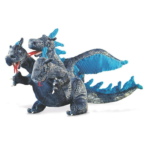 Blue 3 Headed Dragon Puppet (Other)