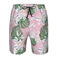 thumbnail image 4 of Naloa Lilies Flowers Men's Beach Shorts, Surfing shorts, Swim trunks, Quick Dry Swim Trunks for Surfing Beach Fun - 3X-Large, 4 of 9