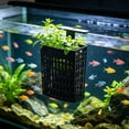 thumbnail image 5 of Adjustable Aquarium Plants Holder,Small Animal Tank Plantss Holder,Small Animal Tank Aquaponics Plants Cultivation and Aquarium Landscape Decoration,4.53x3.35x2.17 Inch, 5 of 7