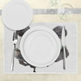 thumbnail image 3 of Ambesonne Animal Place Mats Set of 4, Watercolor Panda Bear, Standard Size, Beige White and Black, 3 of 6