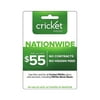 Cricket PayGo $55 Airtime Card