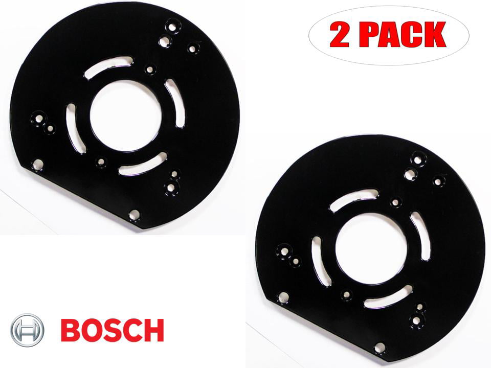 Bosch 2 Pack Of Genuine OEM Replacement Router Base Plates # 2610997099-2PK