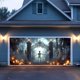 thumbnail image 4 of Banderas Decorativas De Halloween Para Garaje, Exterior E Interior, Artículos Para Fiestas, Letrero Decorativo Con Temática De Calabazas Y Murciélagos Terroríficos, 4 of 6