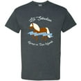 thumbnail image 5 of Lil Sebastian Always in Our Hearts - Funny Mini Horse TV T Shirt - 2X-Large - Dark Heather, 5 of 6