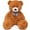 Dark brown, variant on MaoGoLan 4.6ft Giant Teddy Bear 55"Large Stuffed Animals Big Plush Stuffed Bear Toy