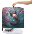 thumbnail image 4 of Funny Cartoon Otter Stand Mixer Cover Kitchen Dust Cover for 4.5-5 Quart Stand Mixer Lightweight Mixer Cover with Top Handle and Pockets for Extra Accessories, 4 of 7