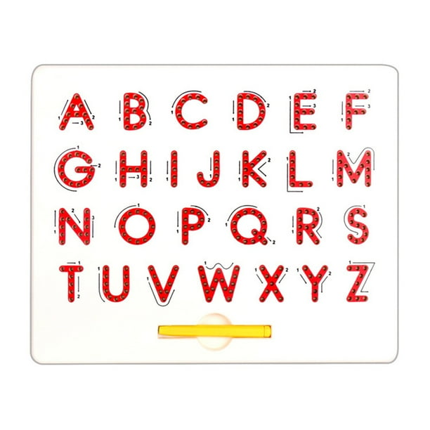 magnetic letter tracing board