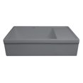 thumbnail image 3 of Farmhaus Quatro Alcove Large Reversible Matte Fireclay Kitchen Sink with  Integral Drainboard and a Decorative 2 ½" Lip Front Apron on Both Sides, 3 of 3