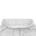 thumbnail image 7 of Womens Wide Leg Palazzo Linen Pants High Waist Split Ankle Casual Flowy Boho Travel Pant Summer Lounge Beach Vacation, 7 of 7