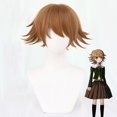thumbnail image 1 of Kuma Chihiro Fujisaki Cosplay Costume Danganronpa Fujisaki Cosplay Wig Women's JK Uniforms Suit Halloween Carnival Costume heqiyong LED, 1 of 2