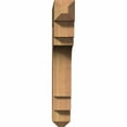 thumbnail image 2 of Ekena Millwork 3 1/2"W x 24"D x 24"H Merced Craftsman Smooth Bracket, Western Red Cedar, 2 of 13