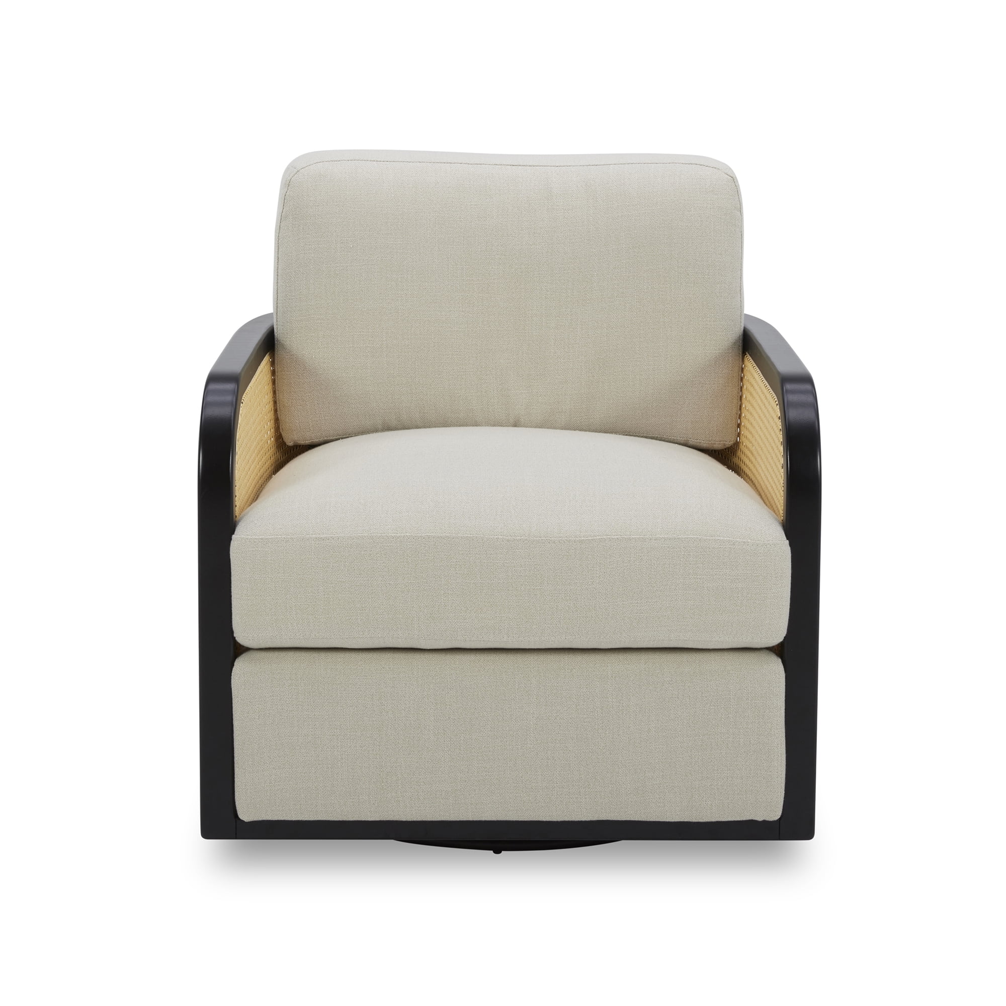 Better Homes & Gardens Springwood Cane Swivel Chair – Stylish Comfort